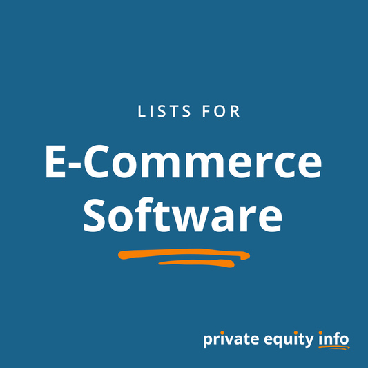 List of Private Equity Firms in E-Commerce Software