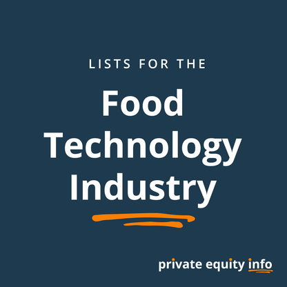List of Private Equity Firms in Food Tech