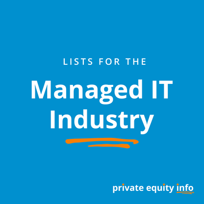 List of Private Equity Firms in Managed IT