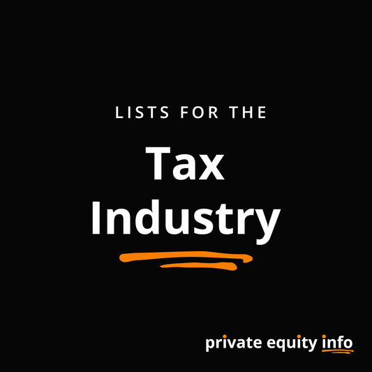 List of Private Equity Firms in Tax Financial Services